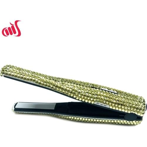 USB Mini Flat Iron Portable Travel Cordless Rechargeable Curling Iron with Power for Hair Straightening and Curler (Hot Pink)