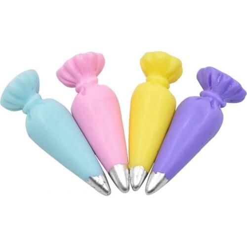 10Pcs Miniature Pastry Cream Bag Design Models Toy DollHouse Kitchen Toy Craft DIY Embellishment Accessories