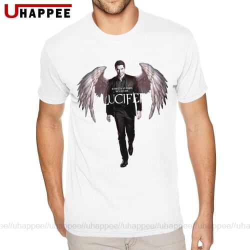 Pride TV Lucifer Shirts Mens 6XL Short Sleeve Cotton Round Neck T Shirt
