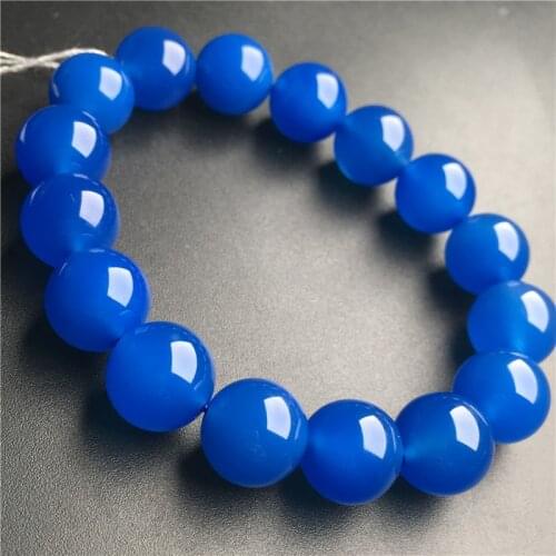 Natural Blue Bangle Charm Jewellery Womens Hand-Carved Bracelet Bangles for Women Men Fashion Accessories