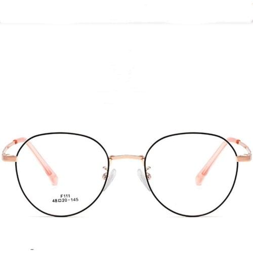 The New Titanium Alloy Skin-friendly Spectacle Frame Mens Fresh Literary Chic Eyeglasses Ladies Fashion Trend Myopia Eyewear