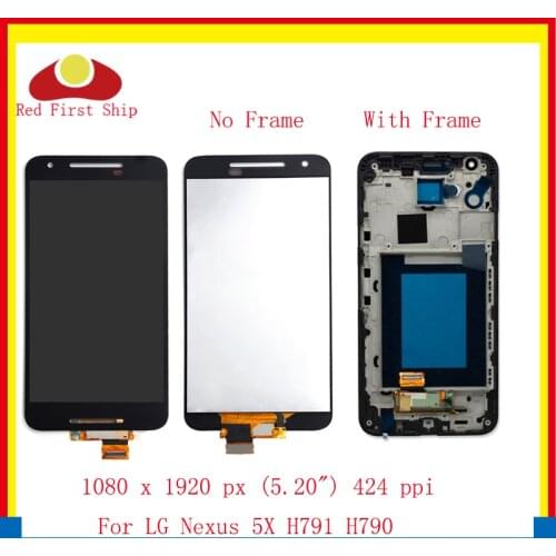 ORIGINAL 5.2'' For LG Nexus 5X LCD Display Touch Screen Digitizer Assembly With Frame H791 H790 LCD Complete OEM Replacement