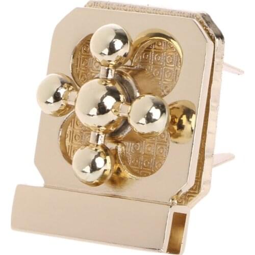 Metal Clasp Turn Lock Twist Locks For DIY Handbag Craft Bag Purse Hardware Parts 28GD