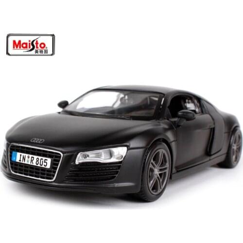 Maisto 1:24 Audi R8 Sports Car Diecast Model Car Toy New In Box Free Shipping 31281