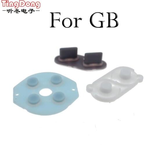 TingDong 5sets Silicone Rubber Conductive Buttons A-B D-pad for Gameboy Classic for GB GBO DMG Keypad