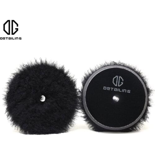 5"/6" inch Wool Buffing Pads Cutting Polishing Pads for Dula Action Polisher