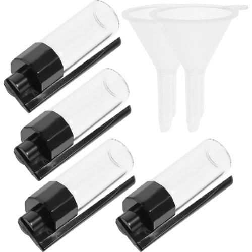 1 Set 6Pcs Snuff Bullet Bottle with Spoon Snuff Sniffer Containers Funnels Kit