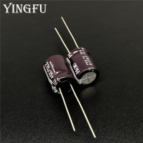 5pcs/50pcs 270uF 35V NICHICON PA Series 10x13mm Low Impedance Miniature Sized 35V270uF Aluminum Electrolytic capacitor