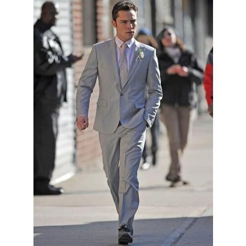 Mint Casual Sport Man Suits for Prom Party Wedding Tuxedos Peaked Lapel 2 Piece Male Set Jacket Pants New Fashion