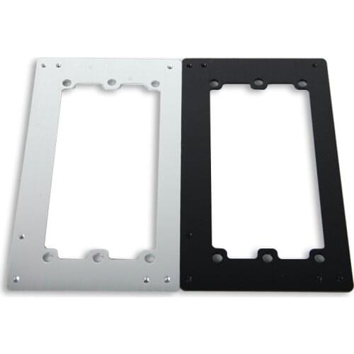 Black and silver All aluminum anodized brushed ATX large power supply to SFX small power conversion rack to 1U baffle