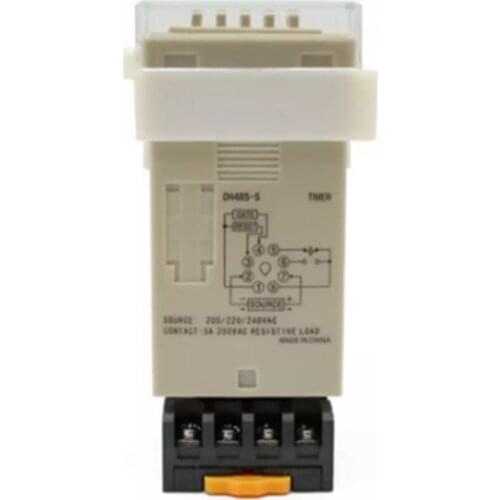 DH48S-1Z 0.01S-99H99M Time Relay 220V/110V/380V/24V/12V 8 Pin Digital Delay Timer