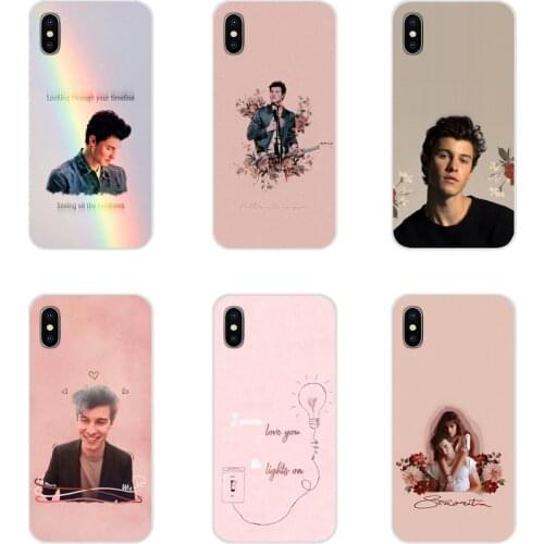 For Xiaomi Mi4 Mi5 Mi5S Mi6 Mi A1 A2 A3 5X 6X 8 CC 9 T Lite SE Pro Accessories Phone Cases Covers Shawn Mendes pink