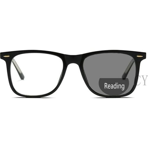 Transition Photochromic Bifocal Reading Glasses Women men Square leopard Sunglasses Readers Fashion Anti Eyestrain FML