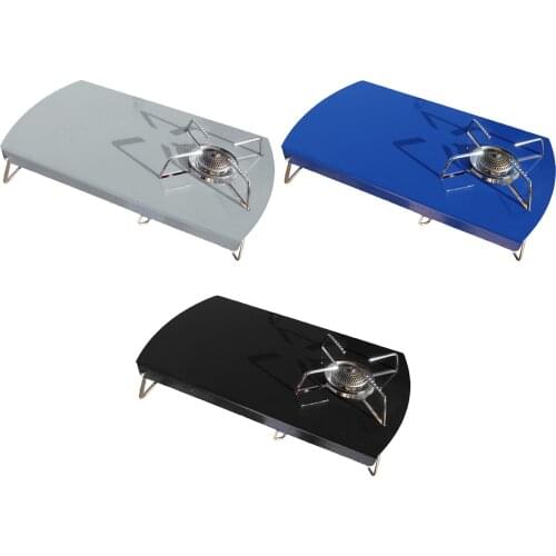 Compact Outdoor Folding Stove Table Split Burner Cooker Stand Bracket Desk