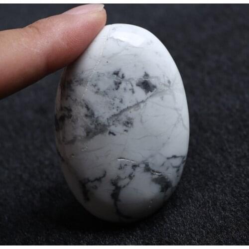 Palm Stone Crystal Healing Gemstone Worry Therapy Smooth Soap Shape
