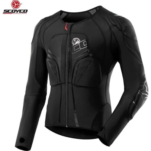 Motorcycle Armor CE Moto Full Body Protector Jacket Motocross Racing Spine Chest Protective Jacket Gear Armadura de motocicleta
