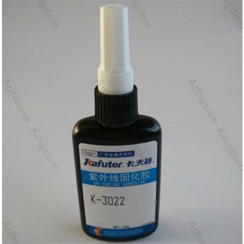 NEW 50g kafuter K-3022 UV glue uv curing adhesive Acrylic Transparent plastic Acrylic adhesive