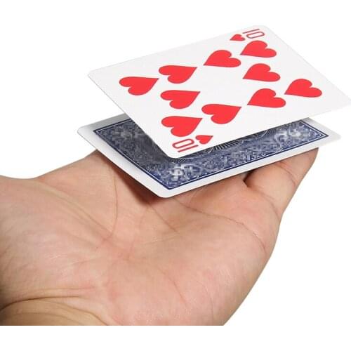 Floating Card Magic （Red /Blue）rick Playing Card Suspension Close Up Magic Props Street Bar Mentalism Illusion Close Up Magic