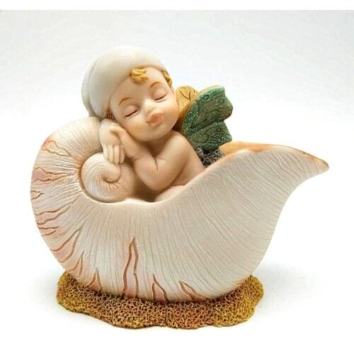 Conch Elf silicone mold candle soap chocolate candy flower fairy shape 3d mold DIY kitchen baking cake decoration tools