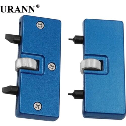 URANN Adjustable Watch Case Opener Repair Watchmaker Tool Wristwatch Battery Remover Watch Repair Tools Two Feet Opening Screw