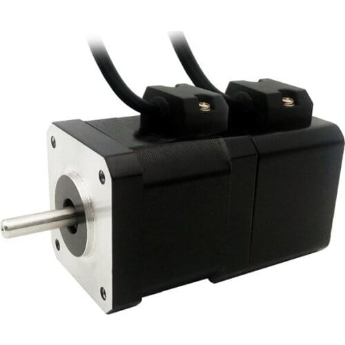 2phase NEMA17 Stepper Motor with permanent magnet brake 42HSB38A41505 motor torque 0.4N.m(57oz-in) 1.5A 4wires