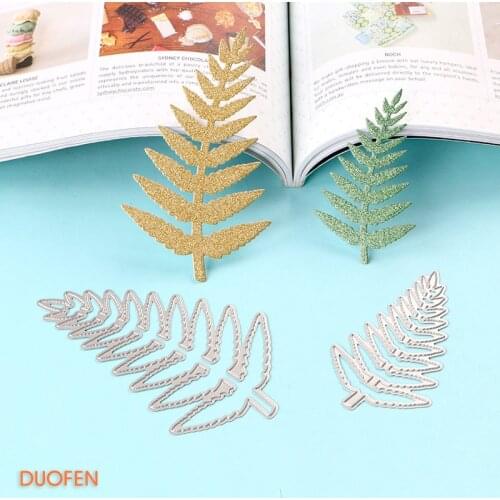 030164030165 Bush leaf branch stencil metal Cutting dies for DIY papercraft project Scrapbook Paper Album greeting cards
