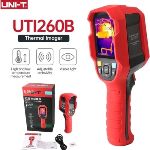 UNI-T UTi260B Infrared Thermal Imager -15~550°C Industrial Thermal Imaging Camera Handheld USB Infrared Thermometer hunt