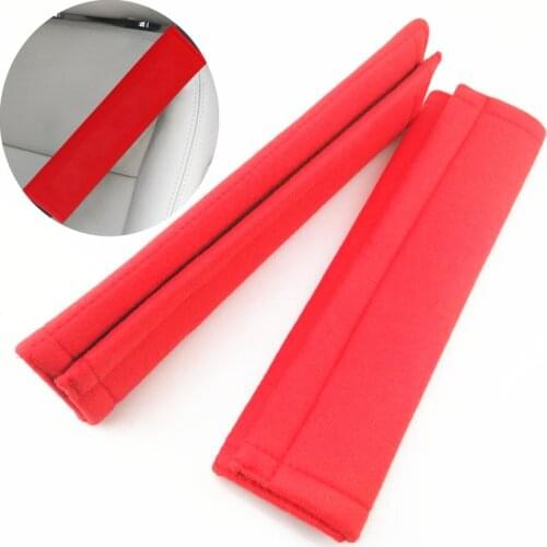 2-piece Universal Car seat belt shoulder protector for Chevrolet Cruze TRAX Aveo Lova Sail EPICA Captiva Malibu Volt Camaro
