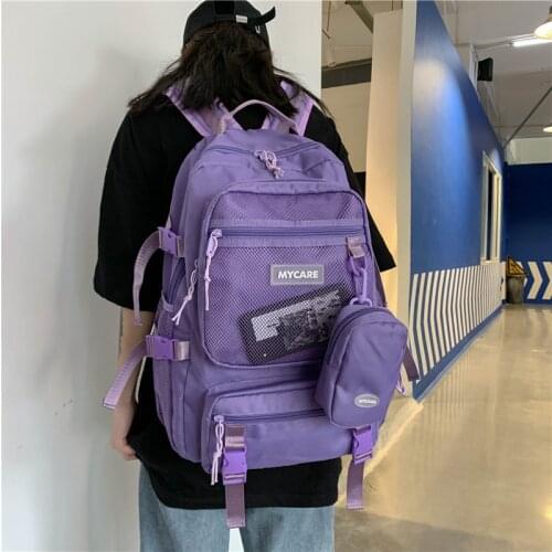 Womens Backpacks Large Capacity Student School Bags for Women Teenager Multifunctional Casual Travel Backpack Female Schoolbag