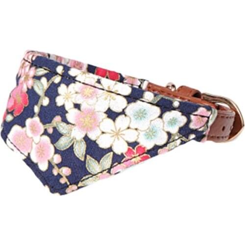 25PCS / LOT Gentle Breeze Bronzed Dog Collar Pet Drool Towel Dog Accessories