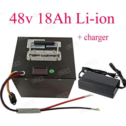 48V 17Ah 18Ah 750W 1000W Ebike lithium Li-ion Battery pack with BMS for Water Kettle electric bike Battery Golf Buggy +Charger