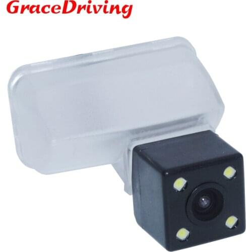 Promotion car reverse reversing camera bring car parking line and 4 led night vision adapt for CITROEN DS4 2012 /C4L 2013