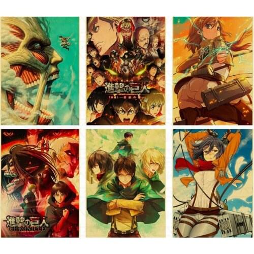 5D diy diamond painting attack giant diamond embroidery retro poster cross stitch kit mosaic painting home decoration art gift