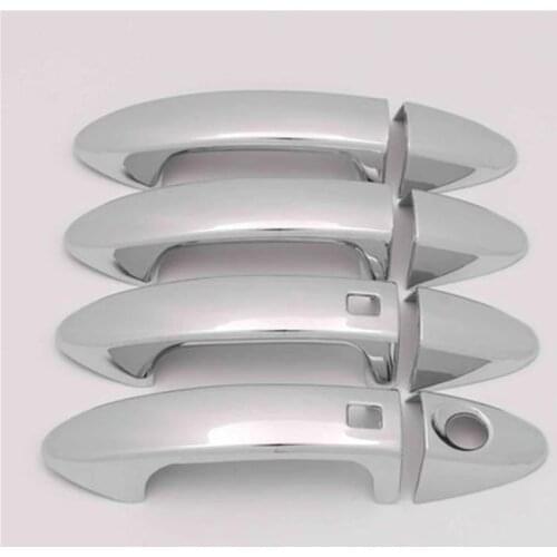 Car Styling for Ford Ecosport 2013-2018 ABS Chrome Door Handle Bowl Door handle Protective covering Cover Trim