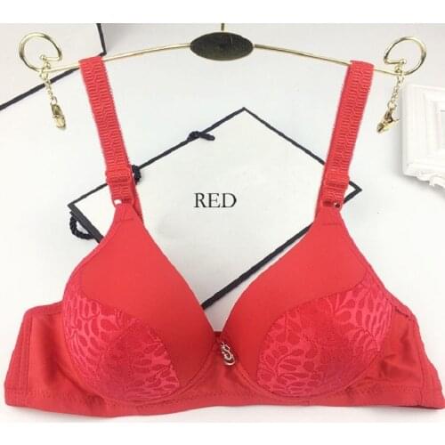 Fashion thin cup sexy comfortable push up women bras brassiere wireless underwear gathered intimate lingerie modis bralette