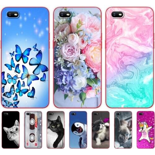 For OPPO A1K Case 6.1" Soft Silicon TPU Back For OppoA1K CPH1923 Phone Cover Bumper Bag