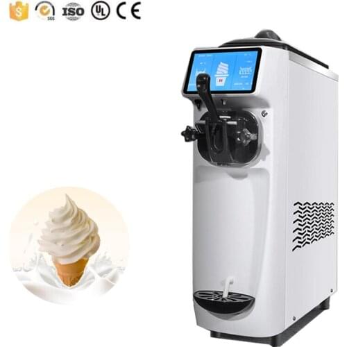 Mini Sundae Ice Cream Machine Burger Shop Dessert Shop Soft Ice Cream Machine Smart LED