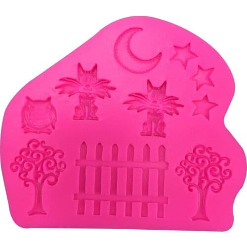 Cartoon Baby shaped 3D Reverse sugar molding Food Grade silicone mould polymer clay molds chocolate cake decoration tools FT0399