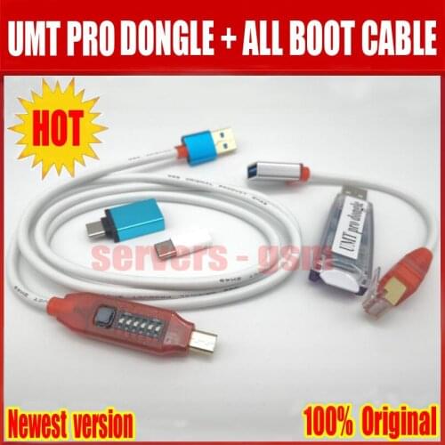 Newest Original UMT Pro Dongle ( UMT+Avengers function 2in1 )+MUF ALL Boot Cable Free Shipping