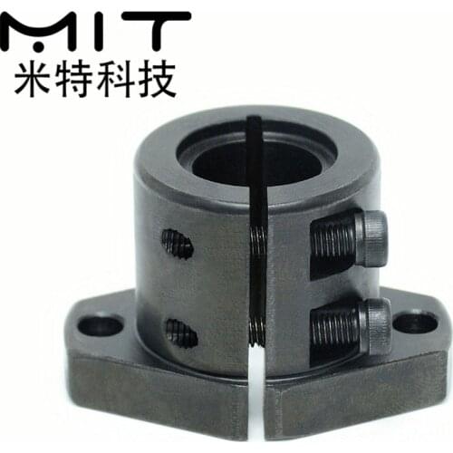 SHFTL Shaft Supports Flanged Long Holder Cast Shaft Supports Linear Motion Automation Components
