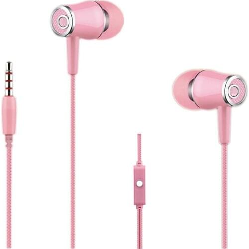 Xunbeifang manufacturers wholesale 3.5MM interface in-ear mobile phone earphone with Mic for i-Phon Android smart phone