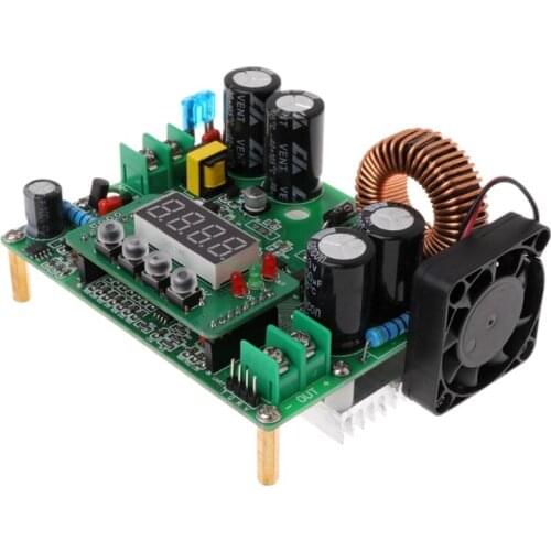 DC Buck Converter Board Digital Power Supply Module DC10V~75V to 0~60V 12A 720W