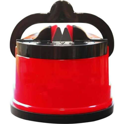 Suction Knife Sharpener Kitchen Chef Knives Sharpener Carbon Steel BPA free ABS Plastic Sharpening Tool 1 Set