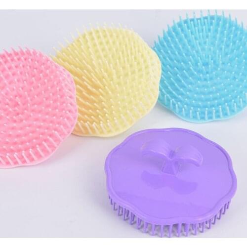 Shampoo Brush Adult Scalp Brush Soft Glue Comb Long Hair Hair Scalp Head Massage Barber Accessories Scalp Massage Brush New