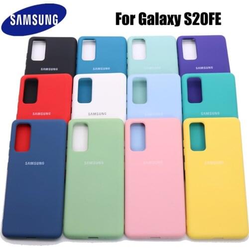 Samsung Galaxy S20FE Silky Silicone Cover Soft-Touch Finish Back Protective Case For Samsung Galaxy S20 Lite SM-G770F Case