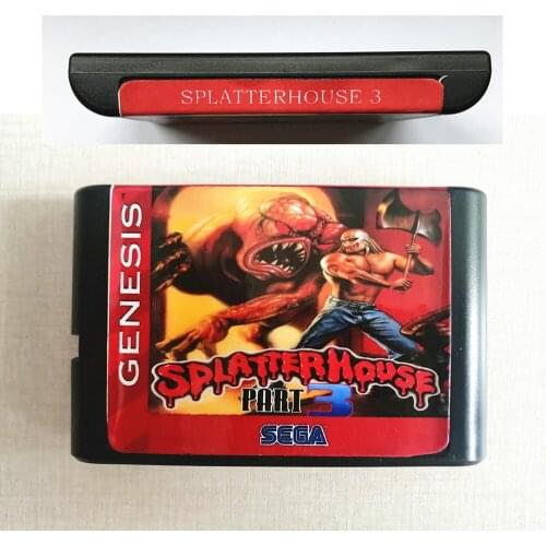 Splatter House Part 3 For-16 bit MD Games Cartridge For MegaDrive Genesis console