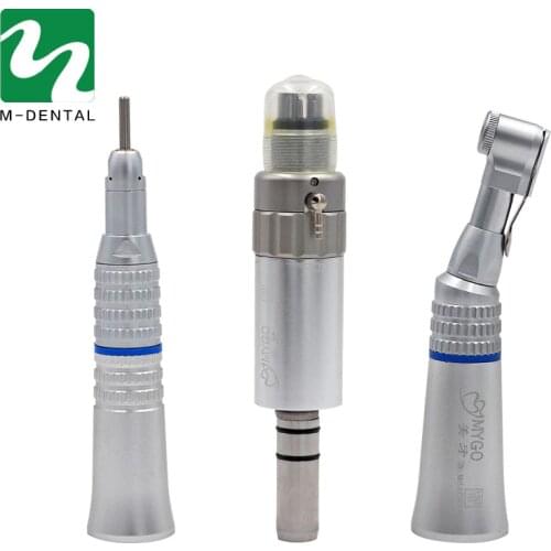 Dental Electric Motor Straight Contra Angle Slow Speed Handpiece For Dental Lab Micromotor Polish Tool