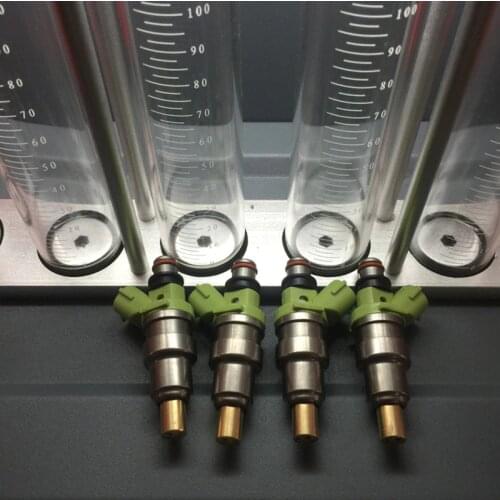 4X 1001-87096 flow matched Green 800cc sard fuel injector for NISSAN Skyline GT-R 200SX MITSUBISHI Lancer EVO 1-9 MAZDA RX-7