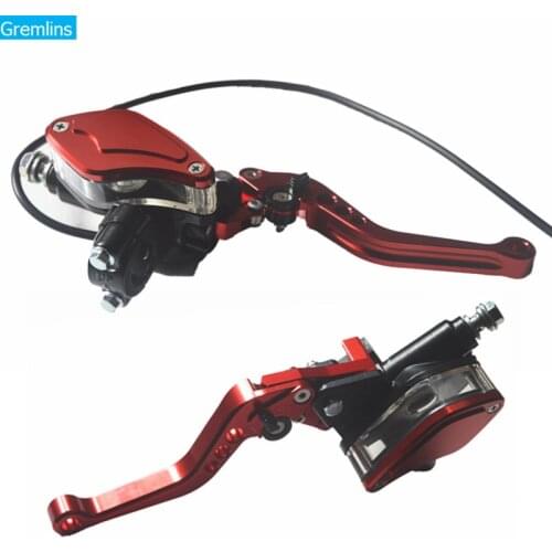 Universal 7/8" 22mm lever Adjustable Handle Hydraulic clutch Brake Pump Master Cylinder Motorcycle Racing