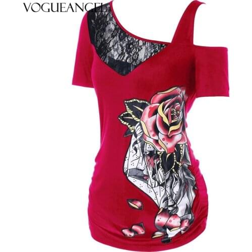 VOGUEANGEL Short Sleeve Women's T-Shirts